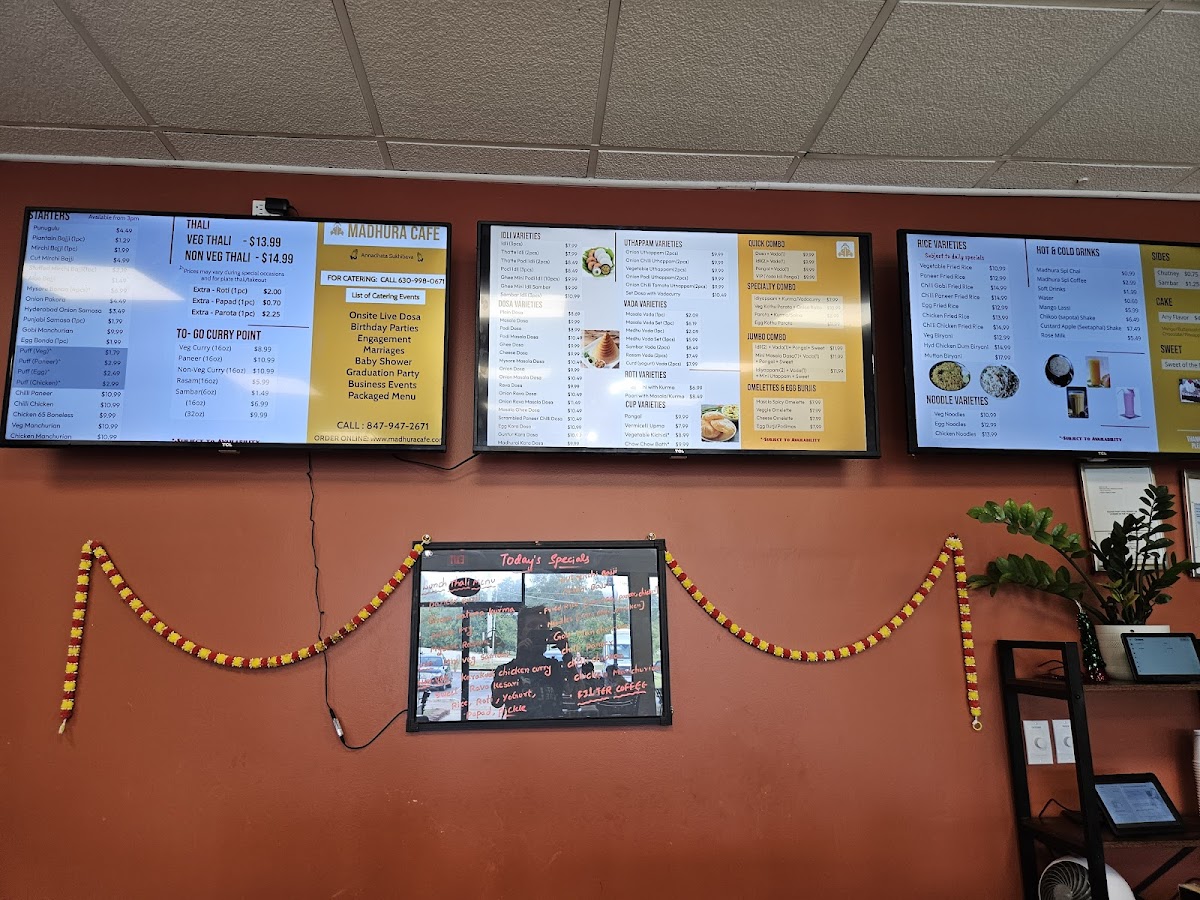 Menu Madhura Cafe-10